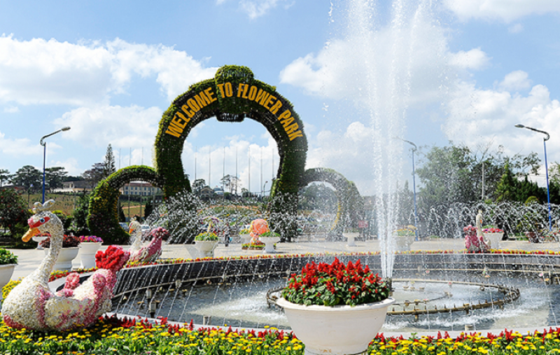 Da lat flower park