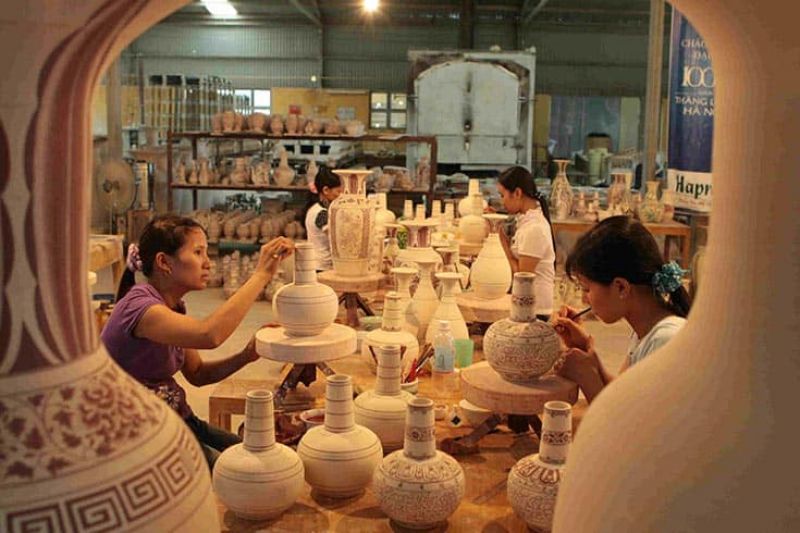 Bat Trang Ceramic Village