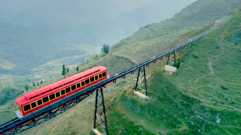 Train To Fansipan (Cable Car Station)
