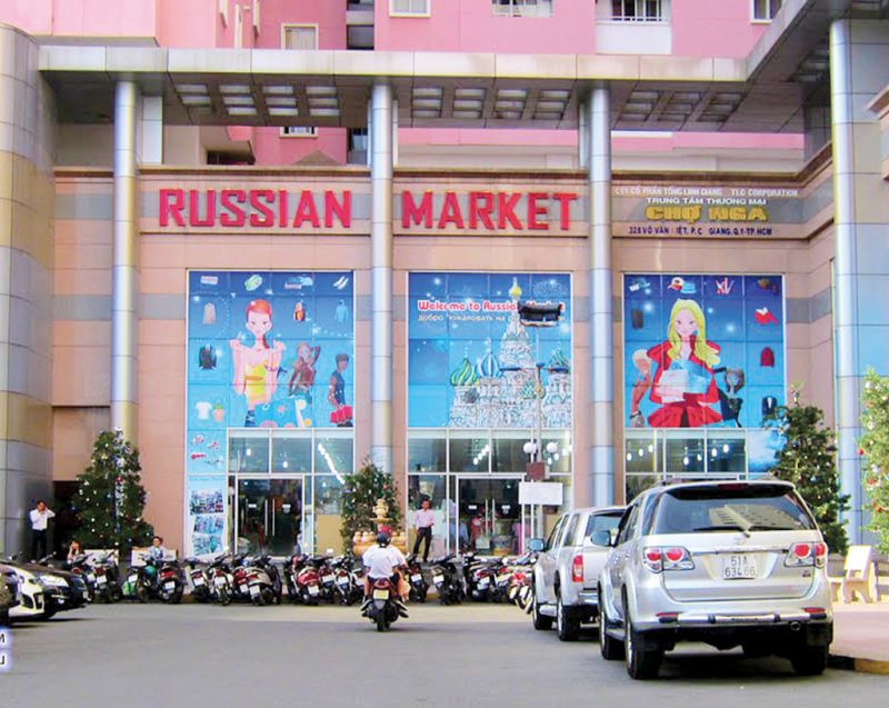 Russian market in ho chi minh