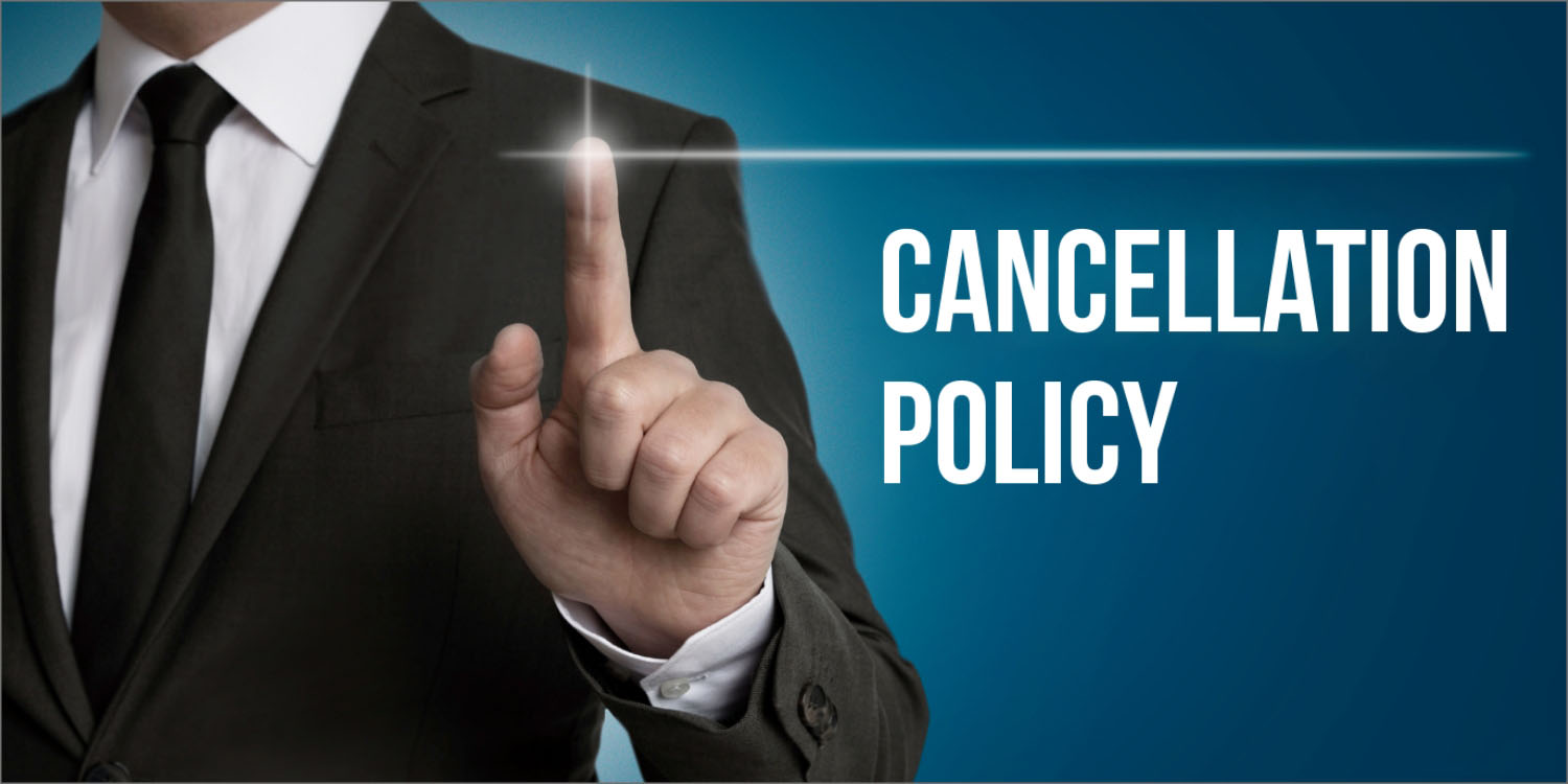 cancel policy
